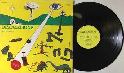Lot 17 - BLUE PHANTOM - DISTORTIONS LP (UK ORIGINAL - KALEIDOSCOPE - KAL 101)