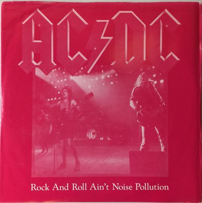 Lot 85 - AC/DC - ROCK AND ROLL AIN'T NOISE POLLUTION LP (JAPANESE PRESS - UD-6553/UD-6554)