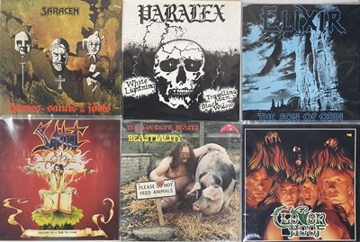 Lot 77 - METAL - UK ARTISTS - LP RARITIES