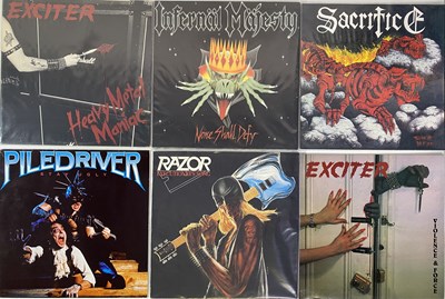 Lot 80 - METAL - CANADIAN ARTISTS - LPs