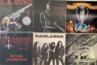 Lot 82 - METAL - USA ARTISTS - LP RARITIES.