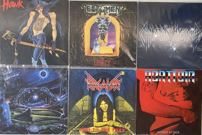 Lot 83 - METAL - USA ARTISTS - LP RARITIES