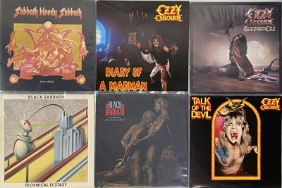 Lot 96 - BLACK SABBATH & RELATED - LP COLLECTION