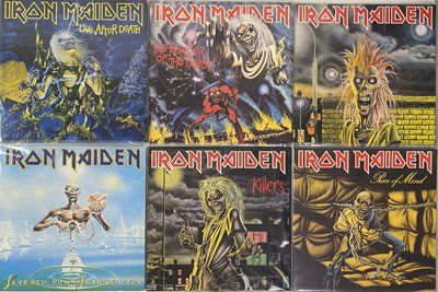 Lot 99 - IRON MAIDEN - LP COLLECTION (PLUS 7")