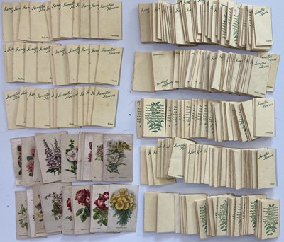 Lot 35 - KENSITAS SILK FLOWERS / WESTMINSTER CIGARETTE CARDS.