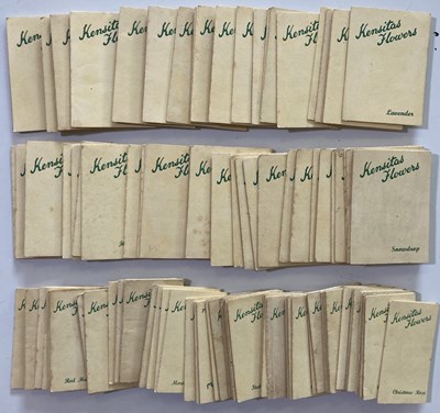 Lot 22 - KENSITAS SILK FLOWERS - A LARGE QUANTITY.