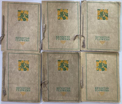 Lot 25 - KENSITAS FLOWERS IN ALBUMS.