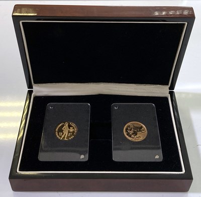 Lot 12 - LONDON MINT - THE GOLD TRADE WAR SET.