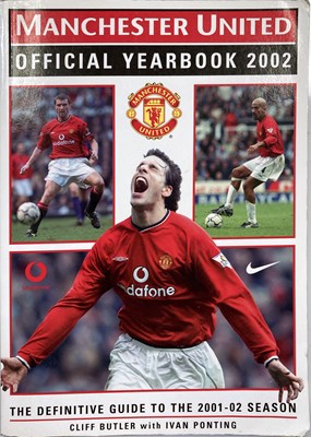 Lot 29 - MANCHESTER UNITED - A MULTI SIGNED 2002 YEARBOOK.