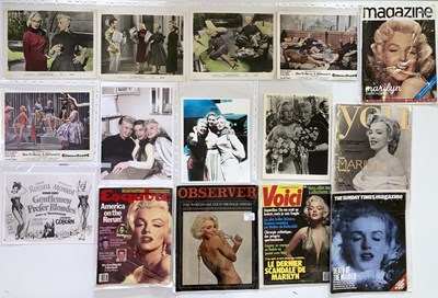 Lot 158 - MARILYN MONROE - STILLS AND MAGAZINES.