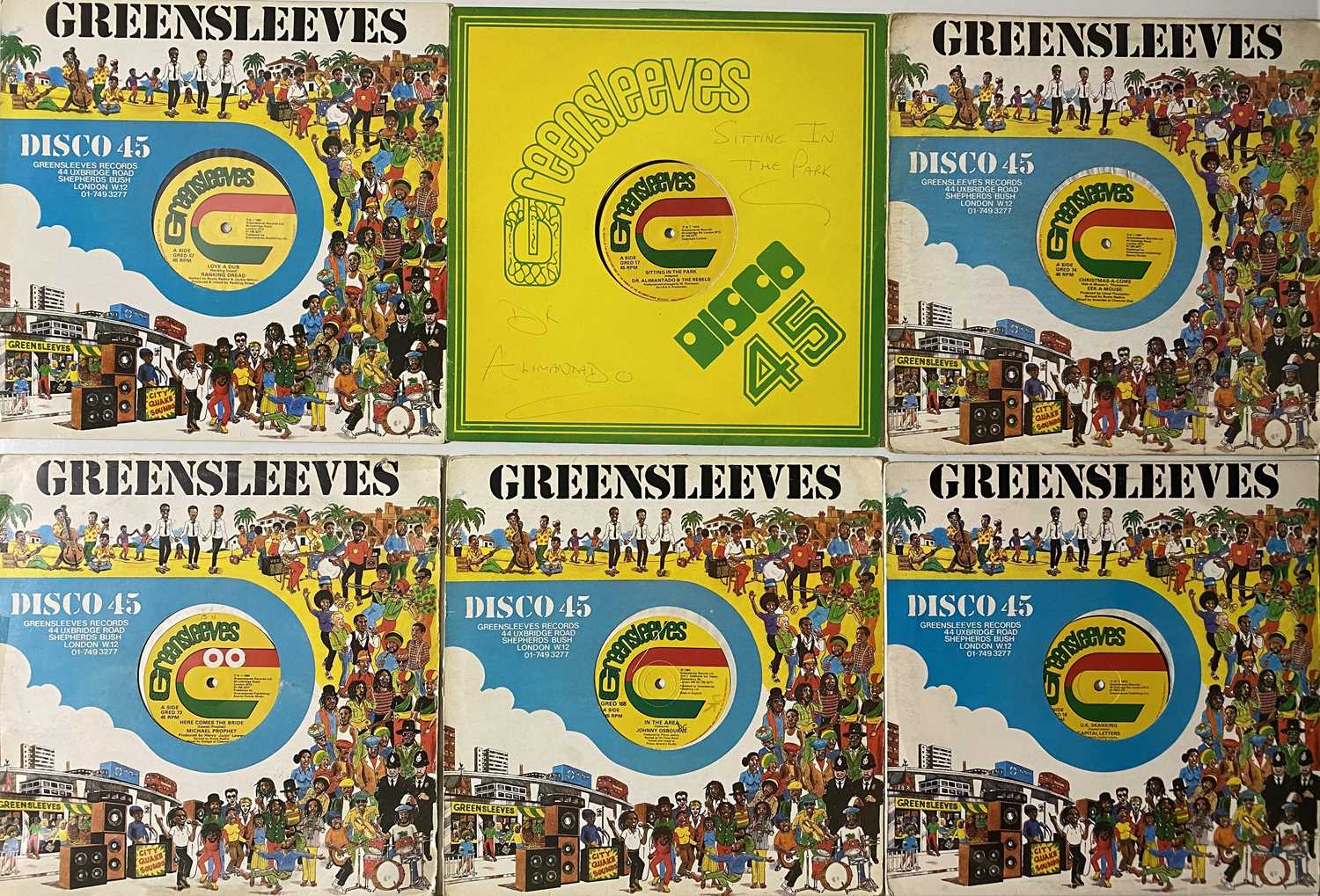 Lot 310 - GREENSLEEVES RECORDS - 12" COLLECTION