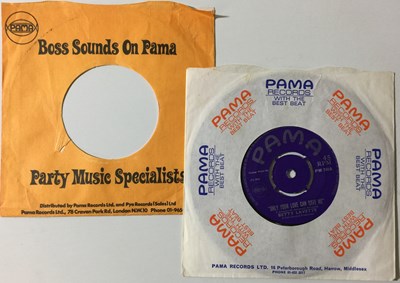 Lot 321 - BETTY LAVETTE - ONLY YOUR LOVE CAN SAVE ME 7" (ORIGINAL UK COPY - PAMA PM 748)