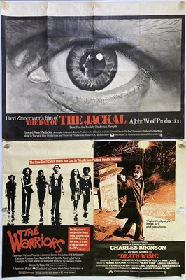 Lot 117 - HORROR / THRILLER UK QUAD POSTERS - PHANTASM (1980) - DAY OF THE JACKAL ETC.