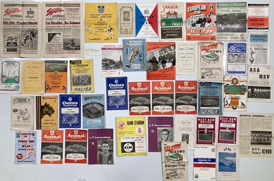 Lot 51 - FOOTBALL PROGRAMMES INTERNATIONAL CUP MATCHES C 1950S/60S.