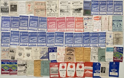 Lot 52 - UK CLUBS - FOOTBALL PROGRAMMES ARCHIVE - 1940S - 1960S.