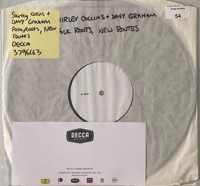 Lot 54 - SHIRLEY COLLINS & DAVY GRAHAM - FOLK ROOTS, NEW ROUTES LP (2014 - DECCA 3796163)