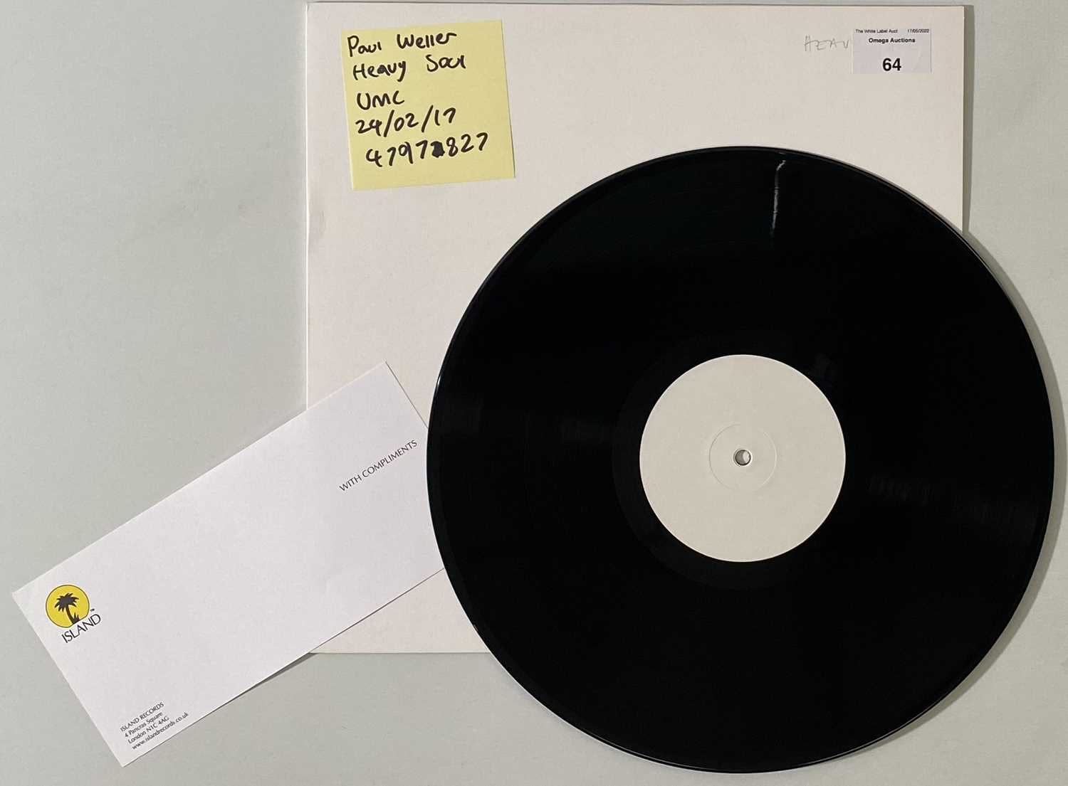 Lot 64 - PAUL WELLER - HEAVY SOUL LP (2017 - ISLAND/UMC 4797827)