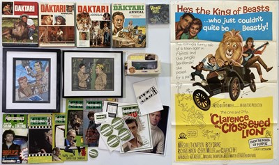 Lot 207 - VOYAGE TO THE BOTTOM OF THE SEA / DAKTARI / ASSORTED TV COLLECTABLES.