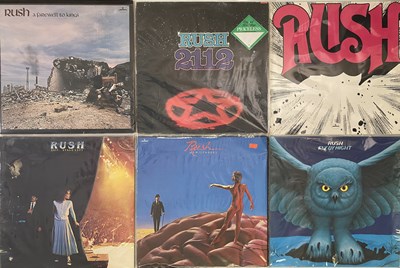 Lot 622 - RUSH / RAINBOW / UFO - LP COLLECTION
