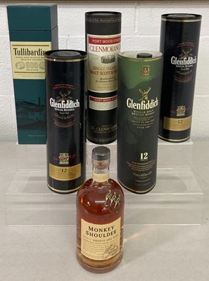 Lot 86 - WHISKY - SINGLE MALTS.