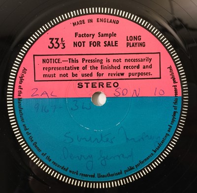 Lot 62 - DENNY GERRARD - SINISTER MORNING LP (UK TEST PRESSING - SDN 10)