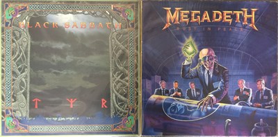 Lot 131 - BLACK SABBATH / MEGADETH - 1990 LP RARITIES