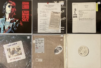 Lot 19 - JOHN LENNON & ASSOCIATED LP COLLECTION