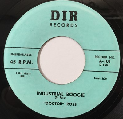 Lot 24 - DOCTOR ROSS - INDUSTRIAL BOOGIE/ THIRTY-TWO TWENTY 7" (US BLUES - DIR 101)