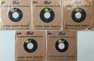 Lot 34 - DOT - 7" R&R/ ROCKABILLY RARITIES