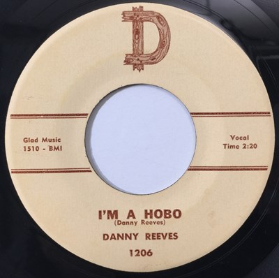 Lot 38 - ROCKABILLY - I'M A HOBO/ BELL HOP BLUES 7" (US ROCKABILLY  - D 1206)