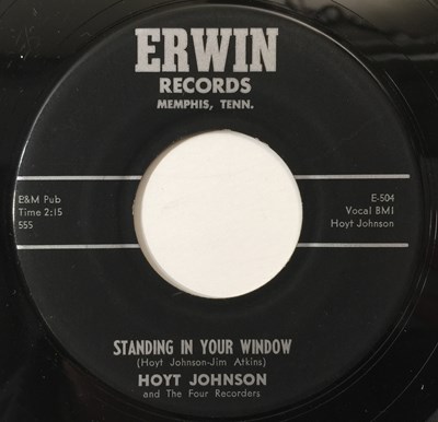 Lot 63 - HOYT JOHNSON - ENIE MEANIE MINIE MO 7" (ROCKABILLY - ERWIN E-505)