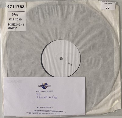 Lot 77 - RUSH - A FAREWELL TO KINGS LP (2015 - UMC/MERCURY 4711763)