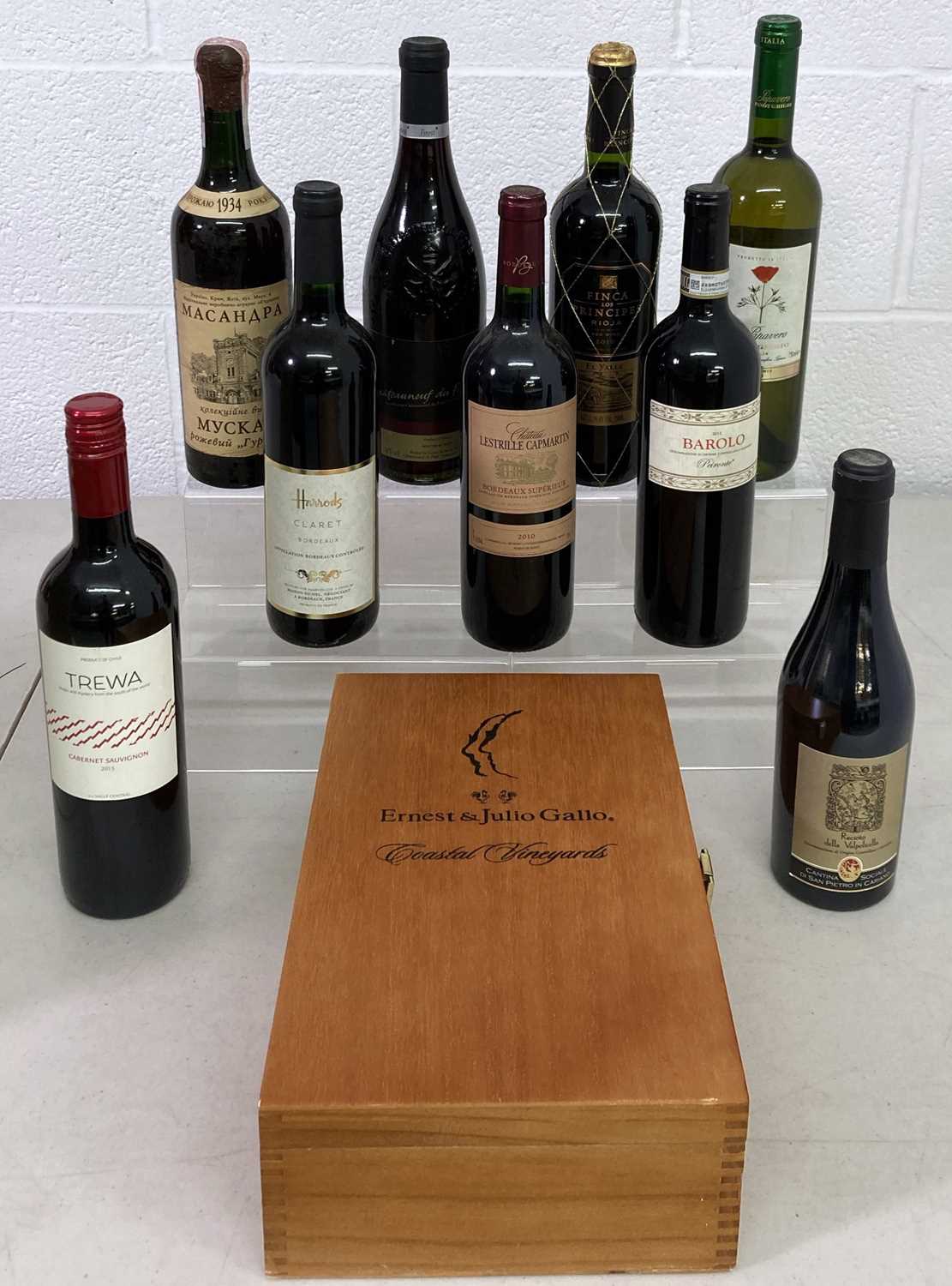 Lot 96 - MIXED WINES.