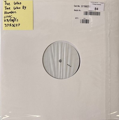 Lot 84 - THE WHO - THE WHO BY NUMBERS LP (2015 - UMC/POLYDOR 3715627)