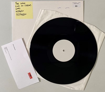 Lot 85 - THE WHO - LIVE AT LEEDS LP (2017 - UMC/POLYDOR 5774830)