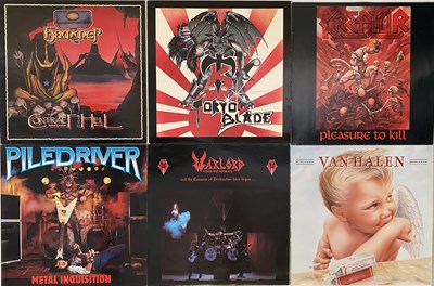Lot 655 - METAL / HEAVY ROCK - LP COLLECTION