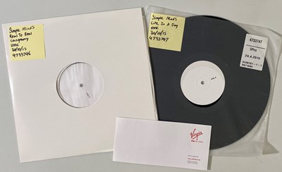 Lot 97 - SIMPLE MINDS - LIFE IN A DAY/REAL TO REAL CACOPHONY LPs (UMC/VIRGIN EMI - 2015 RELEASES)