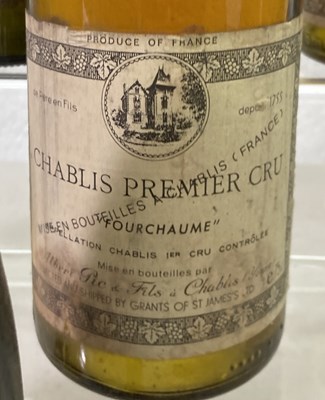 Lot 105 - WINES INC CHABLIS PREMIERE CRU.