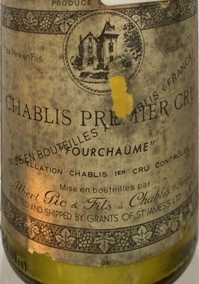Lot 105 - WINES INC CHABLIS PREMIERE CRU.