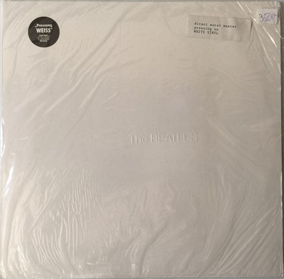 Lot 21 - THE BEATLES - WHITE ALBUM DMM (WHITE VINYL - 1C 172-04 173/74)