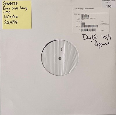 Lot 108 - SQUEEZE - EAST SIDE STORY LP (2022 - UMC SQUR4)