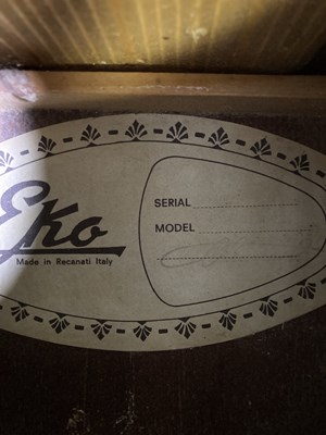 Lot 32 - 12 STRING EKO ACOUSTIC GUITAR.