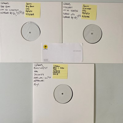 Lot 110 - SPARKS - INDISCREET/BIG BEAT/BEST + REST LPs (2017 - UMC/ISLAND RELEASES)