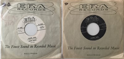 Lot 100 - GLEN GLENN - LAURIE ANN 7" STOCK COPY & PROMO PACK (ROCKABILLY - ERA 45-1074)
