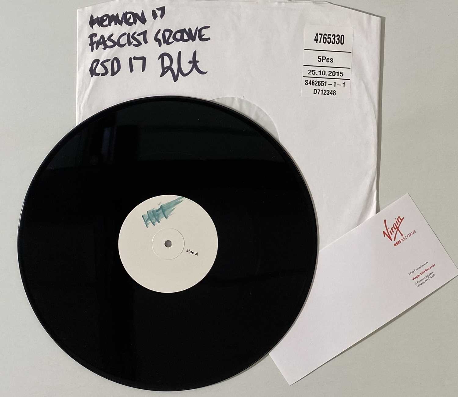 Lot 117 - HEAVEN 17 - (WE DON'T NEED THIS) FASCIST GROOVE THANG 12" (2016 - VIRGIN 4765330)