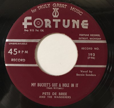 Lot 117 - PETE DE BREE - MY BUCKET'S GOT A HOLE IN IT 7" (ROCK N ROLL - FORTUNE 193)