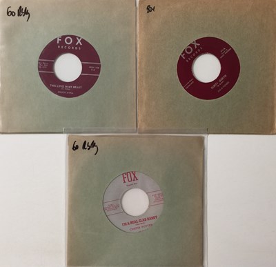 Lot 125 - FOX RECORDS - 7" ROCKABILLY RARITIES