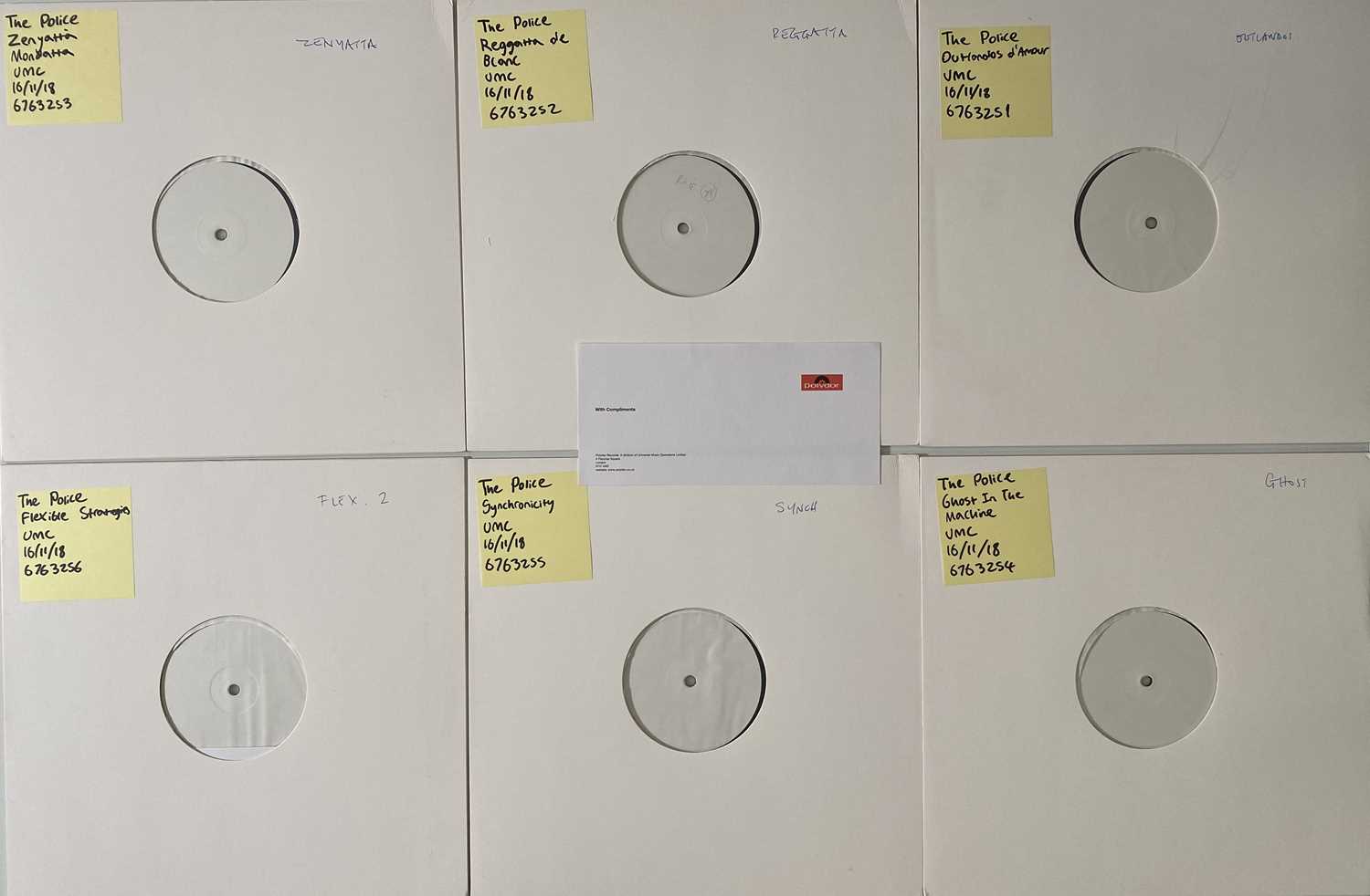 Lot 124 - THE POLICE - EVERY MOVE YOU MAKE (THE STUDIO RECORDINGS) - 6 x LP SET (UMC/POLYDOR - 676 325-0)