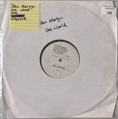 Lot 130 - JOHN MARTYN - ONE WORLD LP (2016 - UMC/ISLAND 4785279)