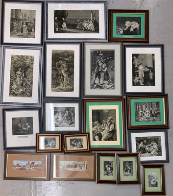 Lot 39 - FRAMED SILKS.